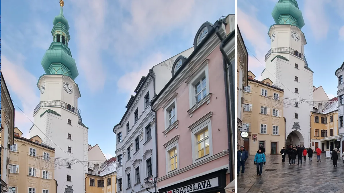 Michael's Gate in Bratislava