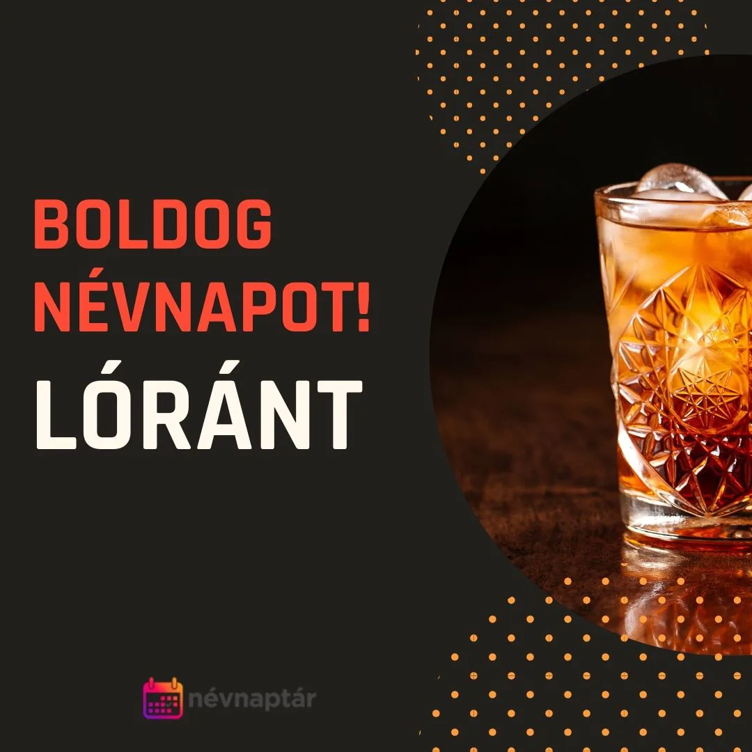 Lóránt névnapi köszöntő